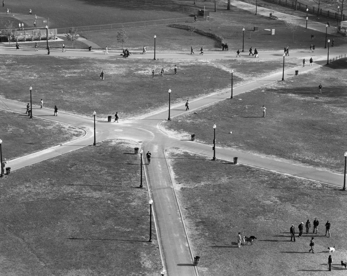 View of Boston Common © Nicholas Nixon, 2022