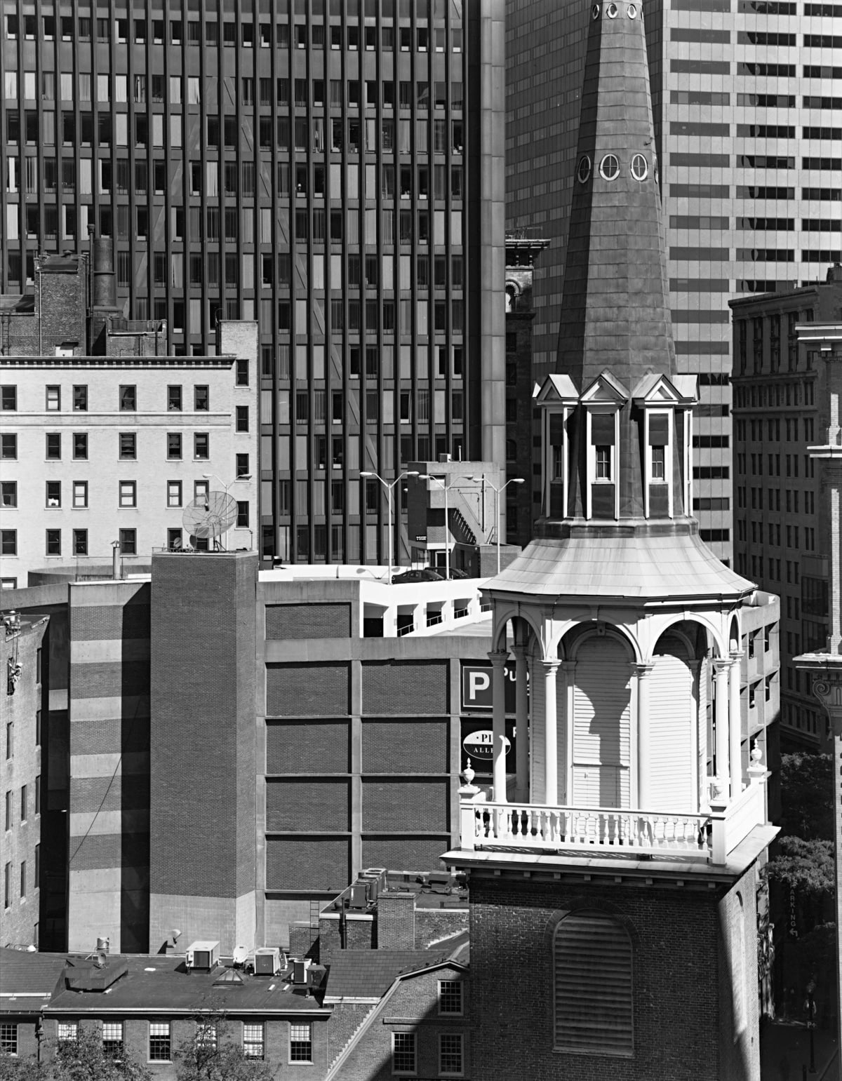 View of the Old South Meeting House, Boston © Nicholas Nixon, 2022