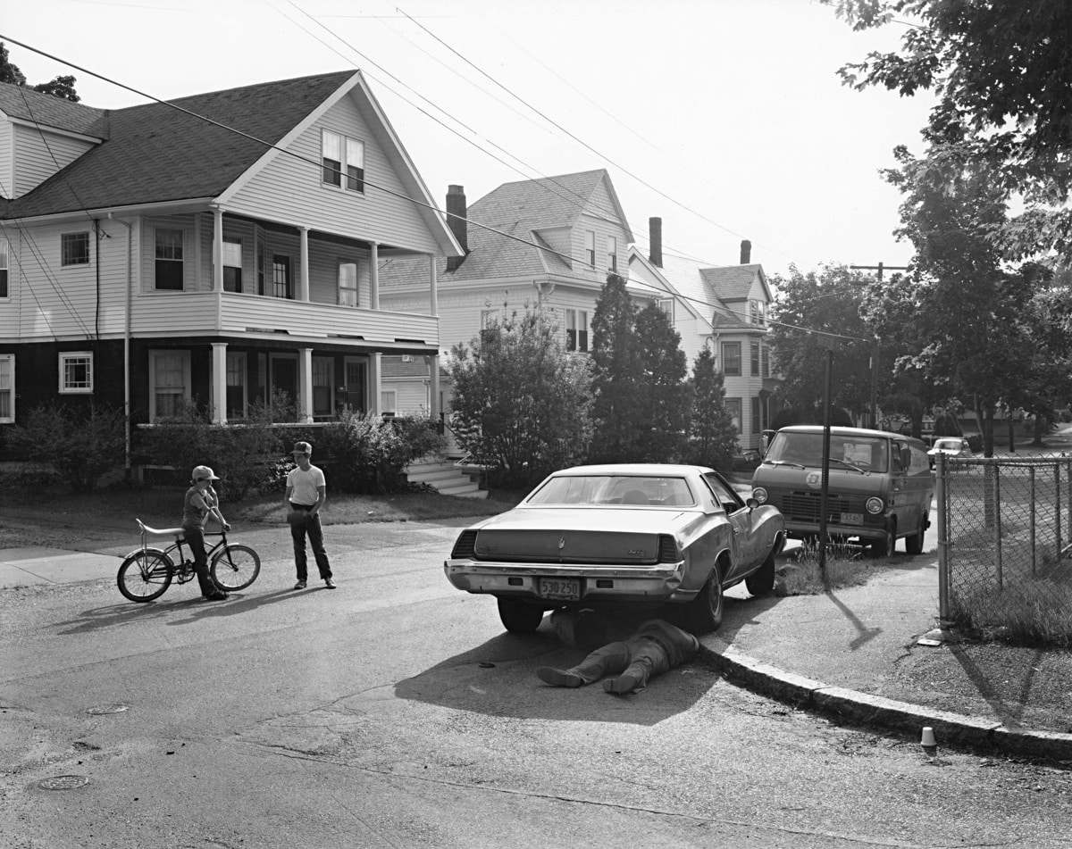 Riverside St., Watertown, Massachusetts © Nicholas Nixon, 2022