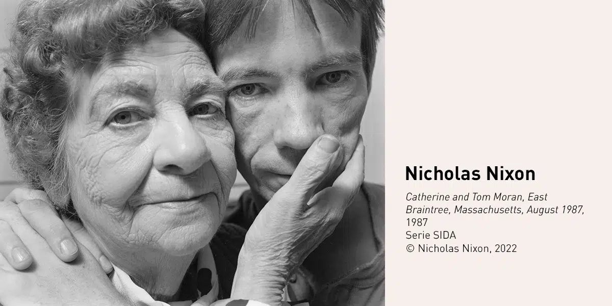 写真家Nicholas Nixon サイン入りエキシビションポスター Nicholas