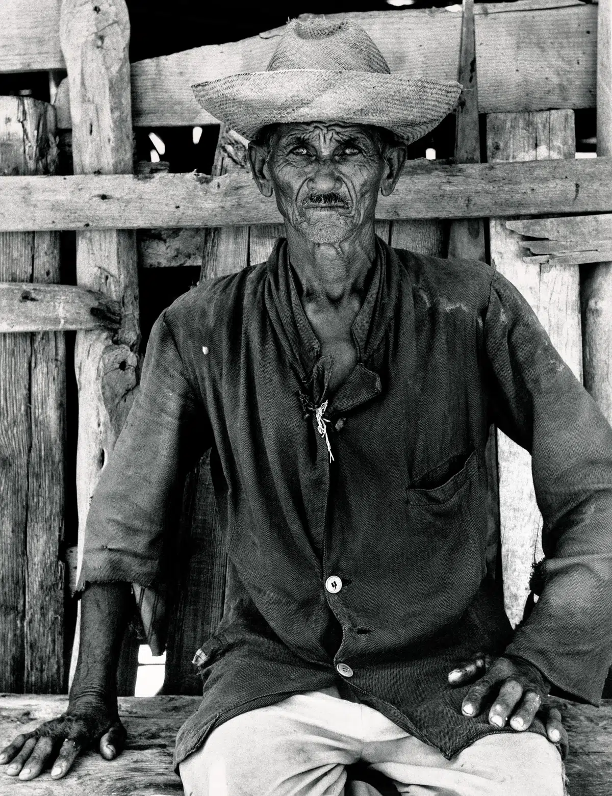 Pescador [viaje con Paul Strand], Adícora, Paraguaná, Venezuela. Viaje con Paul Strand