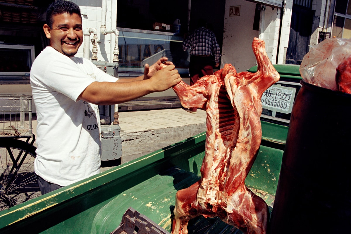 Se vende carne. Ciudad Juárez, Chihuahua, México
