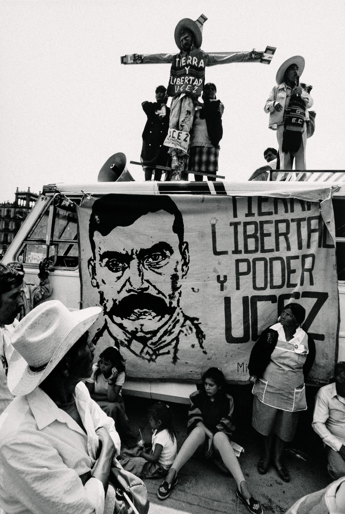 Protesta permanente. El Zócalo, Ciudad de México