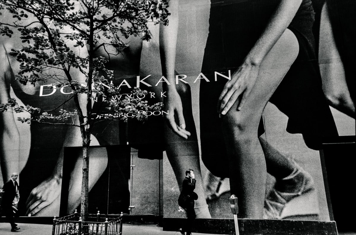 Las piernas de Donna Karan, 5th Avenue, Nueva York