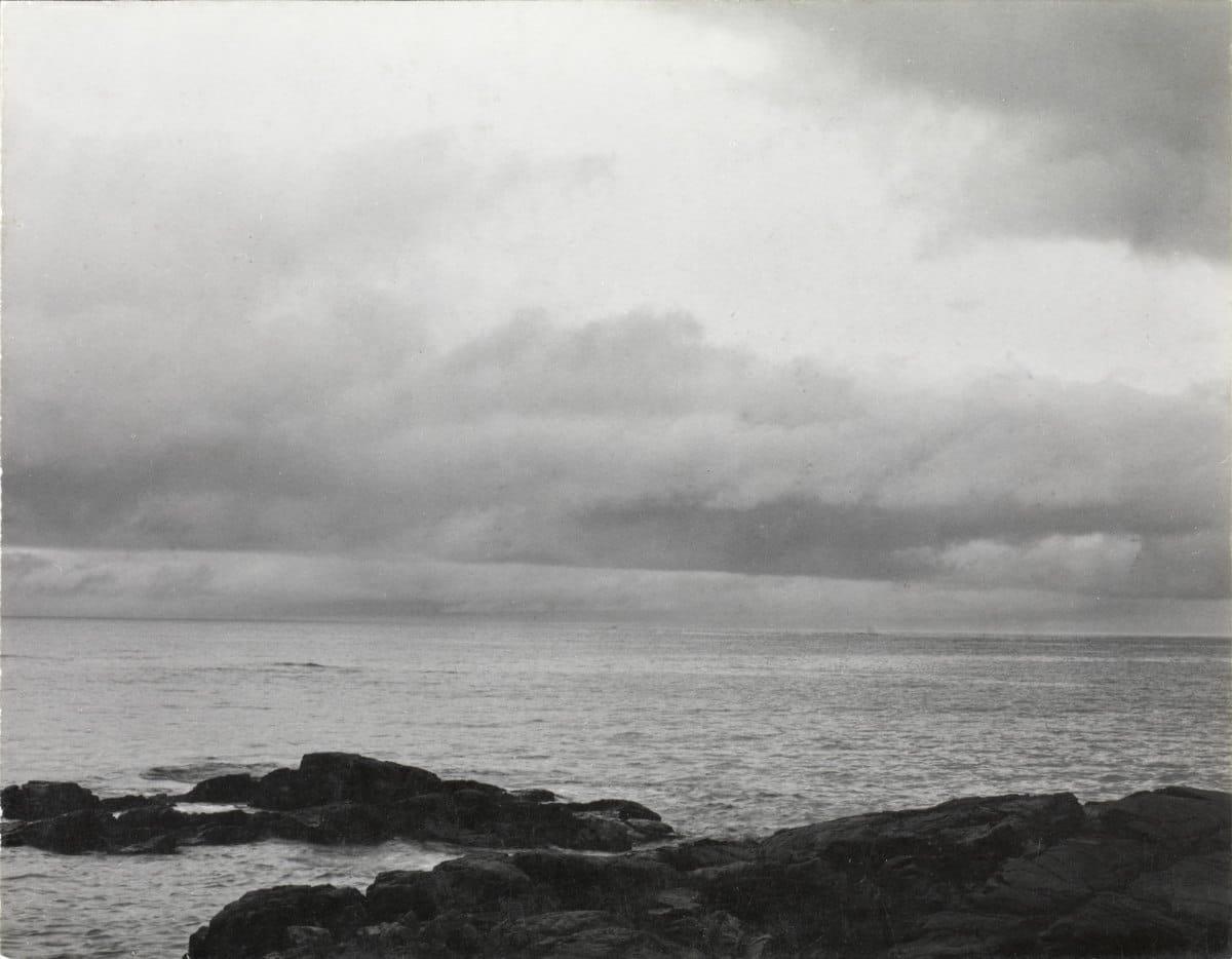 Storm and Sea, Maine [Tormenta y mar, Maine] © Aperture Foundation, Inc., Paul Strand Archive © COLECCIONES Fundación MAPFRE