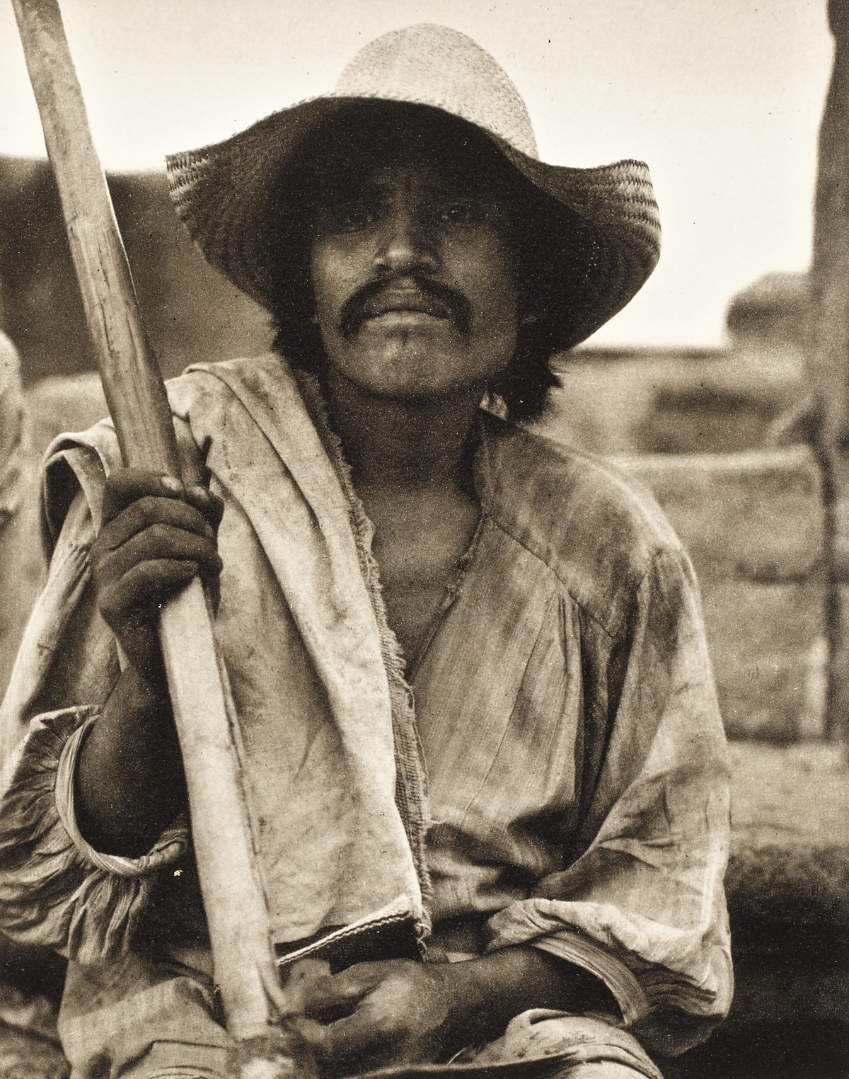 Man with a Hoe, Los Remedios, Mexico