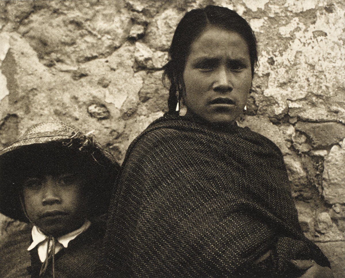 Young Woman and Boy, Toluca, Mexico