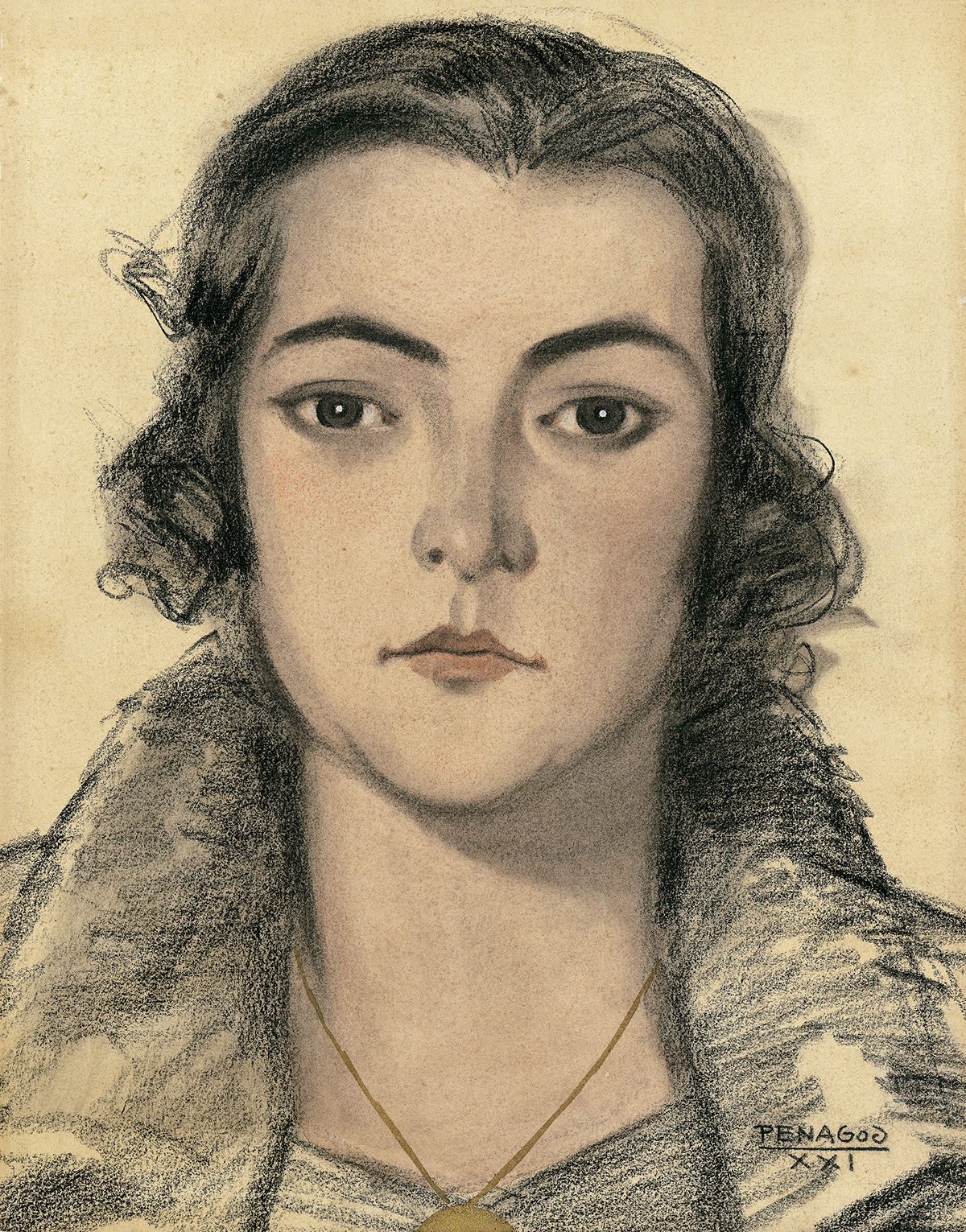Retrato de mujer © COLECCIONES Fundación MAPFRE