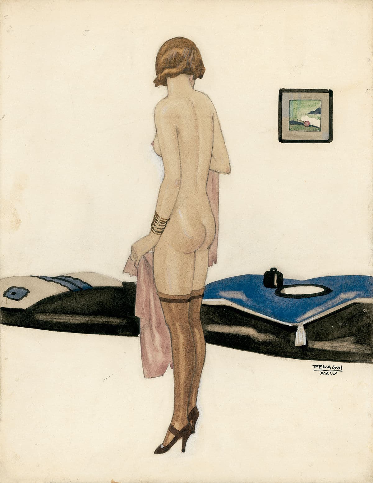 Desnudo femenino © COLECCIONES Fundación MAPFRE