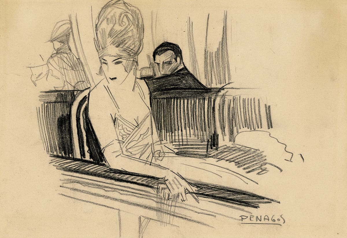 Dibujo © COLECCIONES Fundación MAPFRE