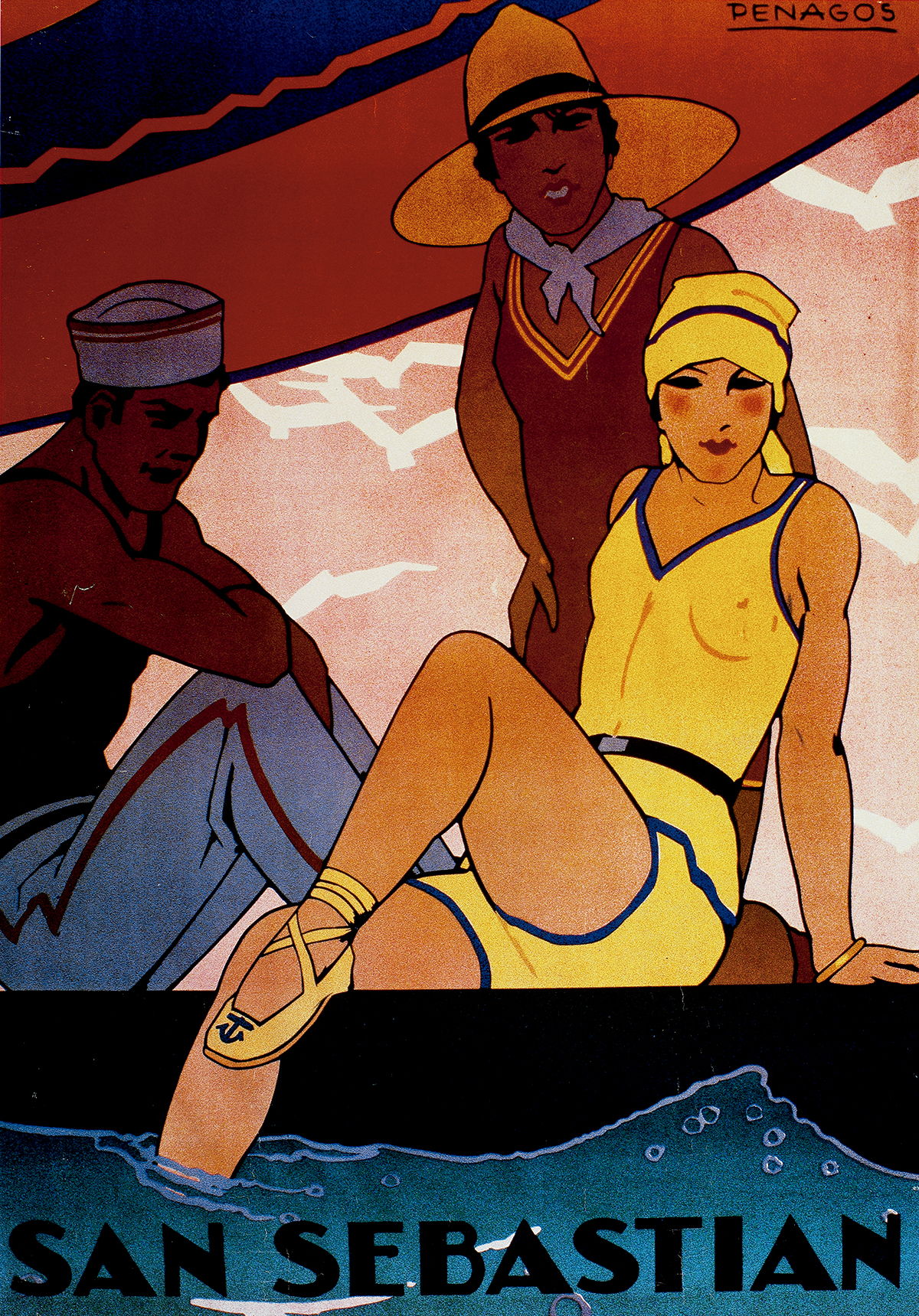 Cartel: San Sebastián © COLECCIONES Fundación MAPFRE