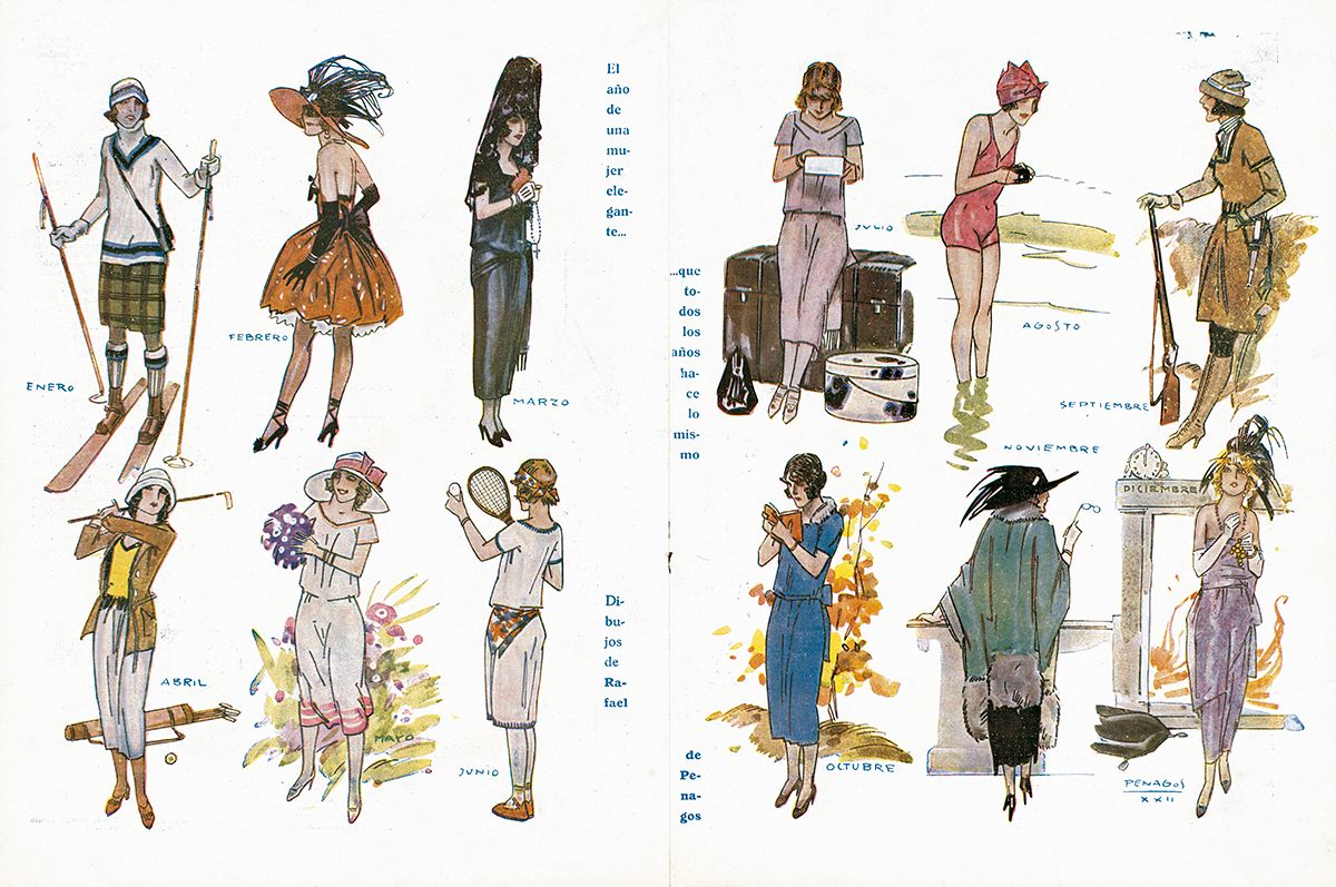 El año de una mujer elegante "Nuevo Mundo" El año de una mujer elegante "Nuevo Mundo" © COLECCIONES Fundación MAPFRE
