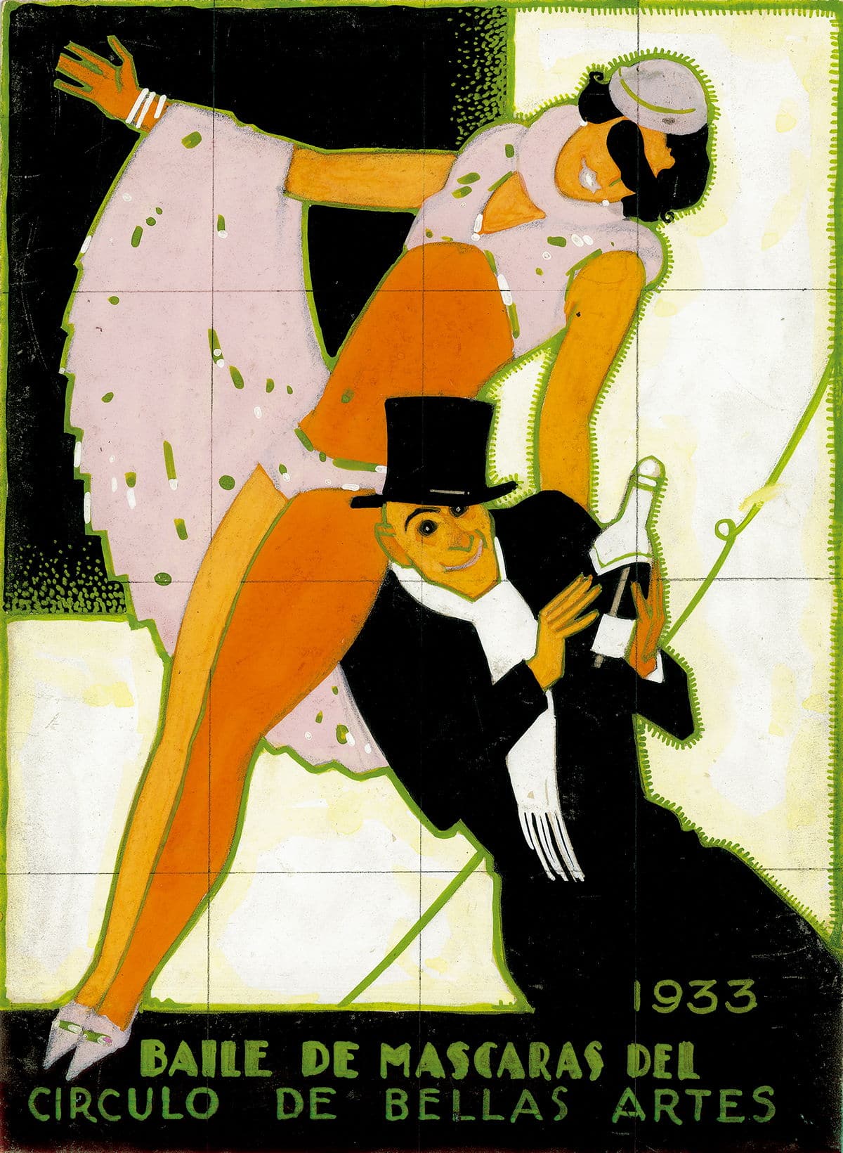Boceto para cartel © COLECCIONES Fundación MAPFRE