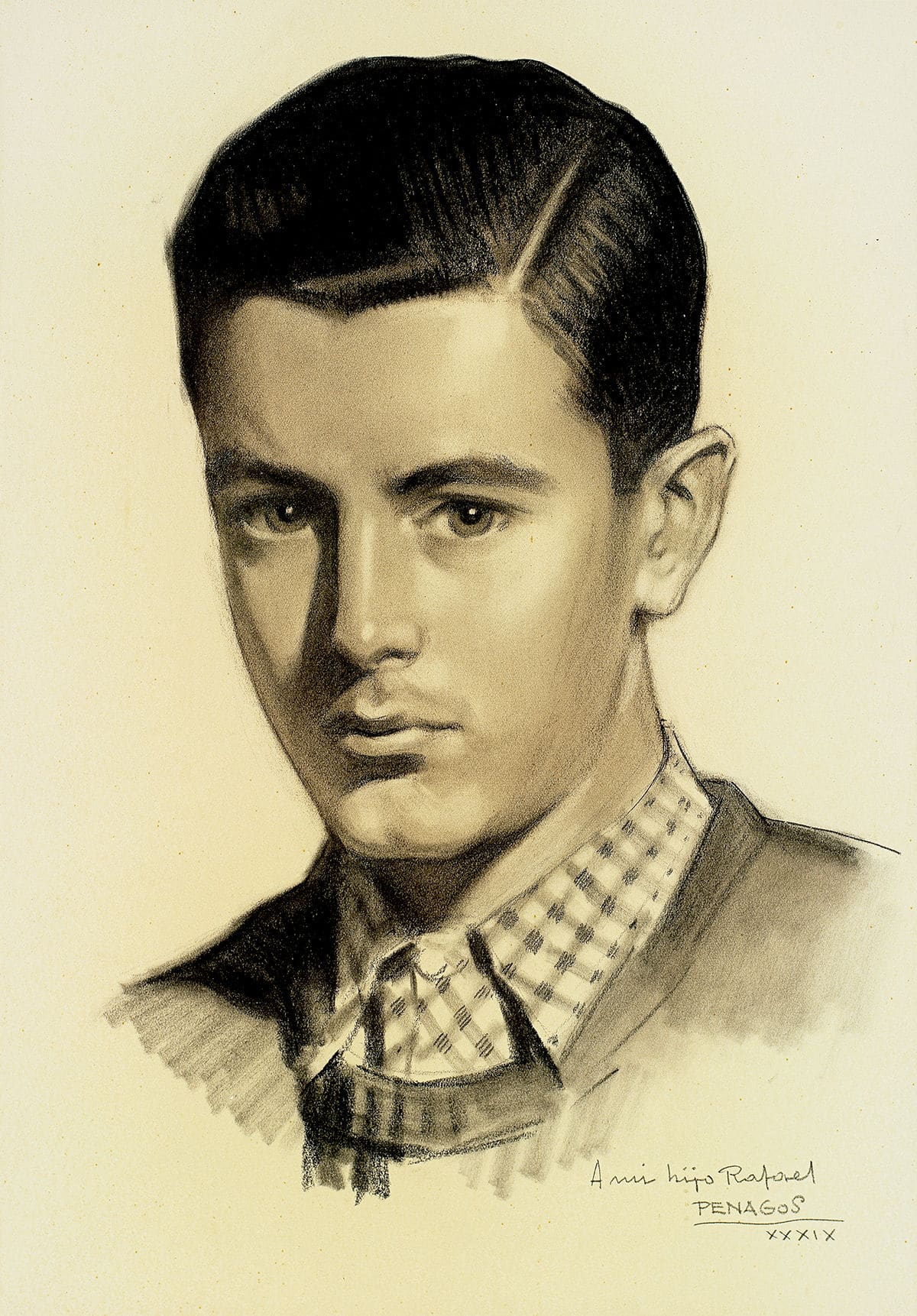Retrato de Rafael de Penagos, hijo del artista © COLECCIONES Fundación MAPFRE
