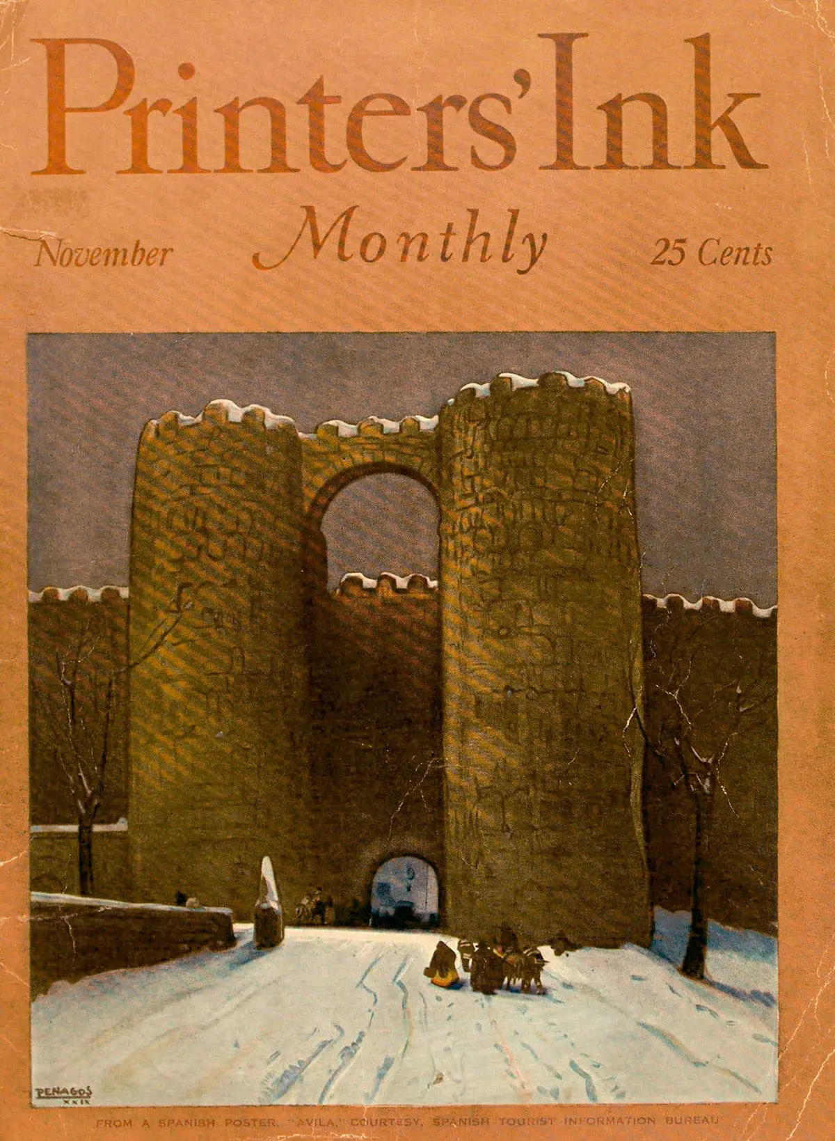 Ávila. Portada para Printers´Ink Ávila. Portada para Printers´Ink © COLECCIONES Fundación MAPFRE