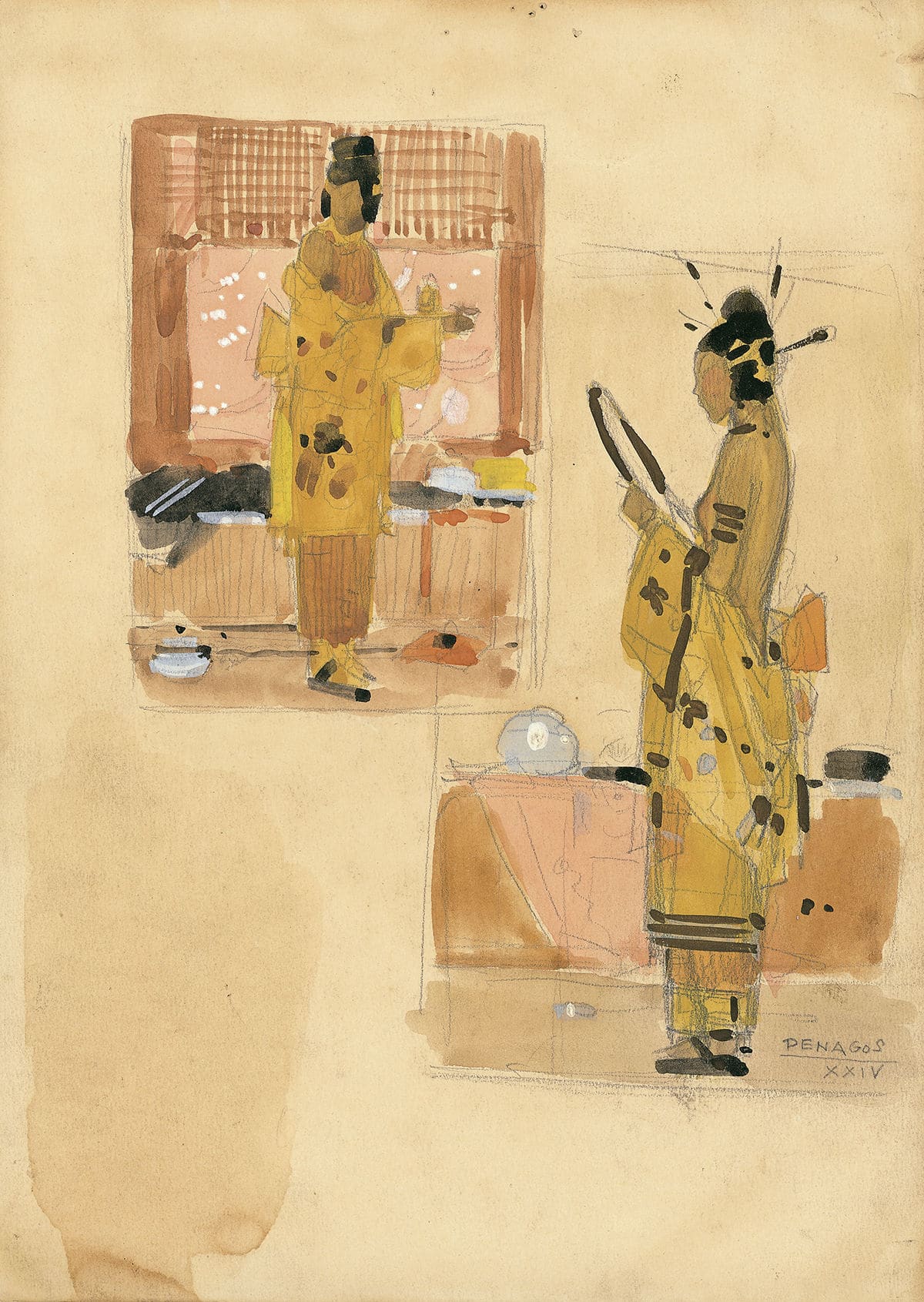 Motivo japonés Motivo japonés © COLECCIONES Fundación MAPFRE