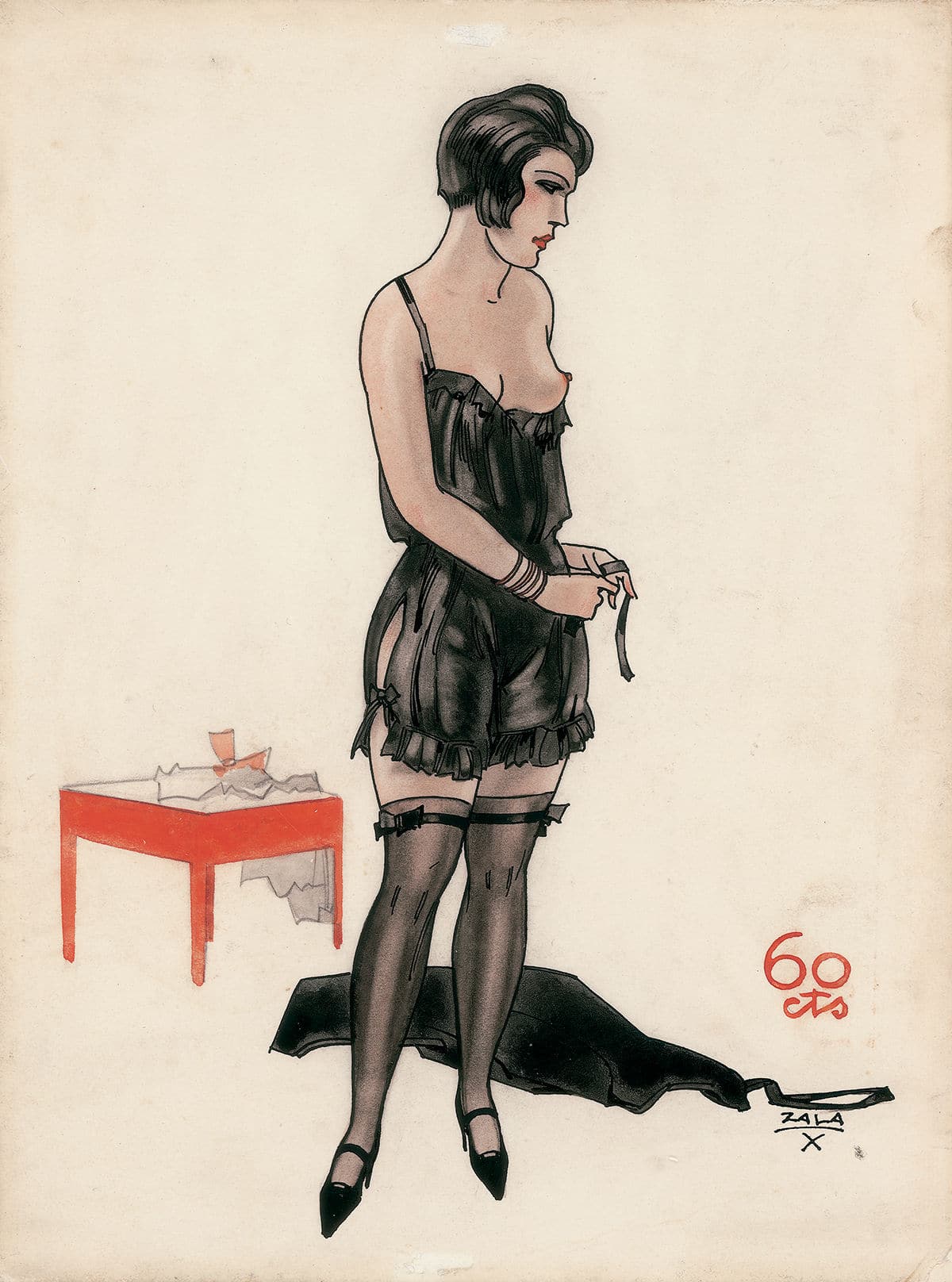 Ilustración para novela picaresca Ilustración para novela picaresca © COLECCIONES Fundación MAPFRE