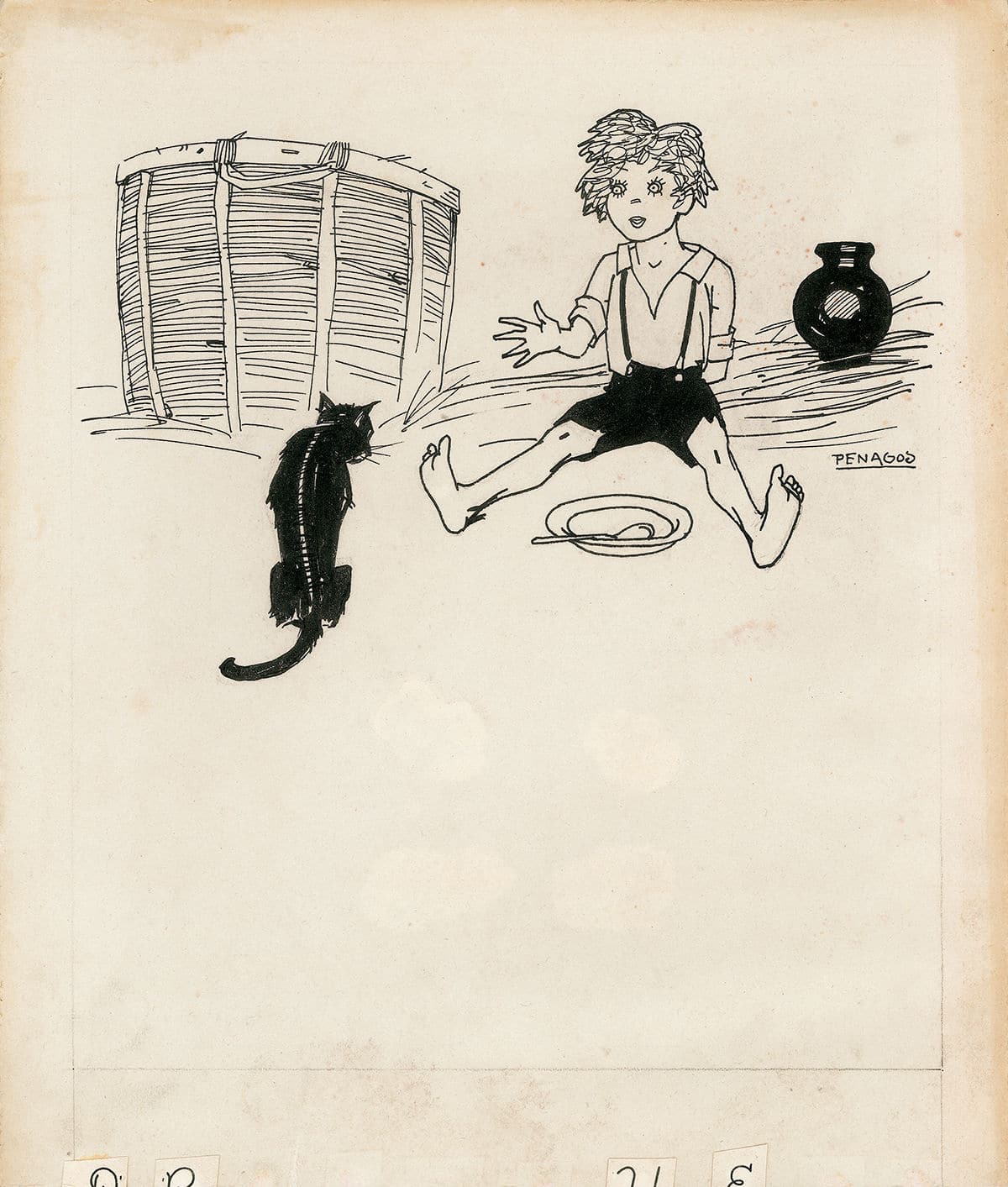 Ilustración para cuentos, Editorial Saturnino Calleja © COLECCIONES Fundación MAPFRE