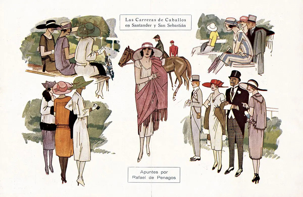 Página de "Nuevo Mundo" Carreras de caballos en Santander y S.Sebastián Página de "Nuevo Mundo" Carreras de caballos en Santander y S.Sebastián © COLECCIONES Fundación MAPFRE