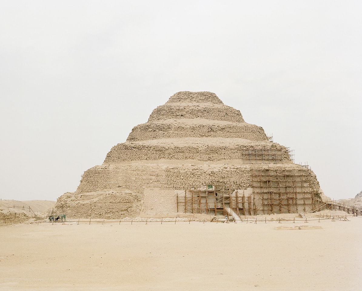 Complejo Funerario. Saqqara, 201. Serie Tipologías, en proceso desde 2007 12 fotografías