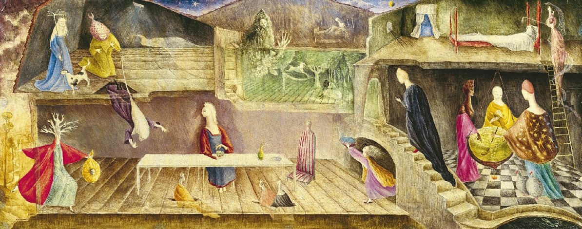 Leonora Carrington The House Opposite (La casa de enfrente), 1945
