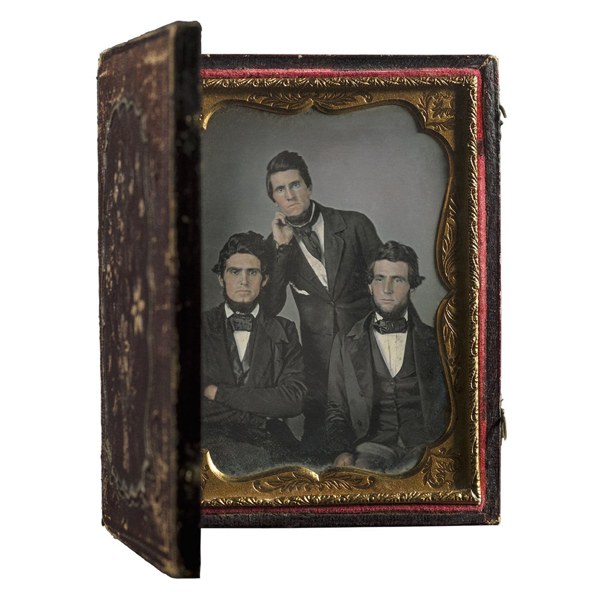Libertad, Igualdad, Fraternidad Retrato de tres hombres, ca. 1850-1855