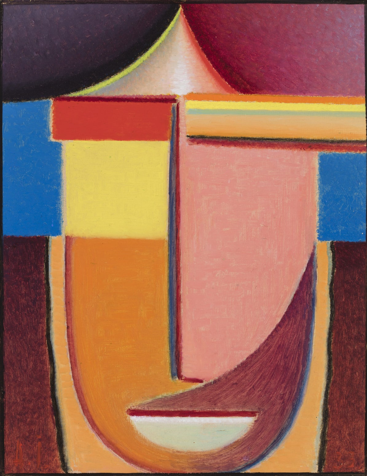 Abstract head: Karma, 1933.