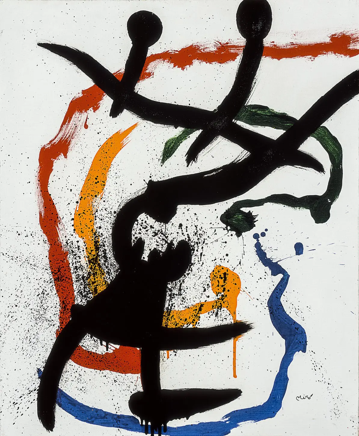 Una obra "real" de Miró Antonio Gamoneda