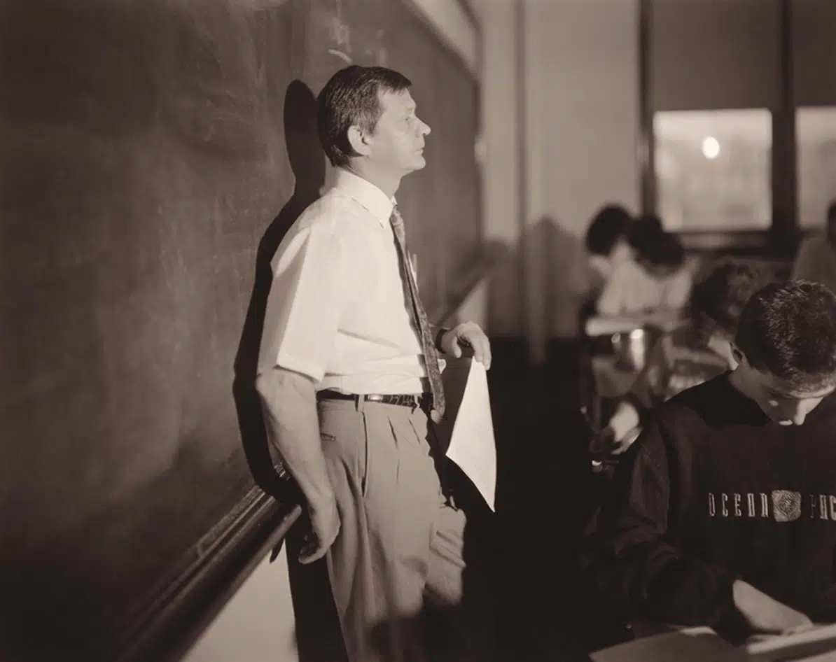 Judith Joy Ross Adam Rutski, profesor de español, Hazleton High School, 1992