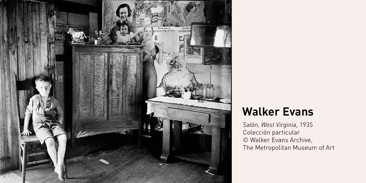 Walker Evans exhibition in Madrid Fundación MAPFRE