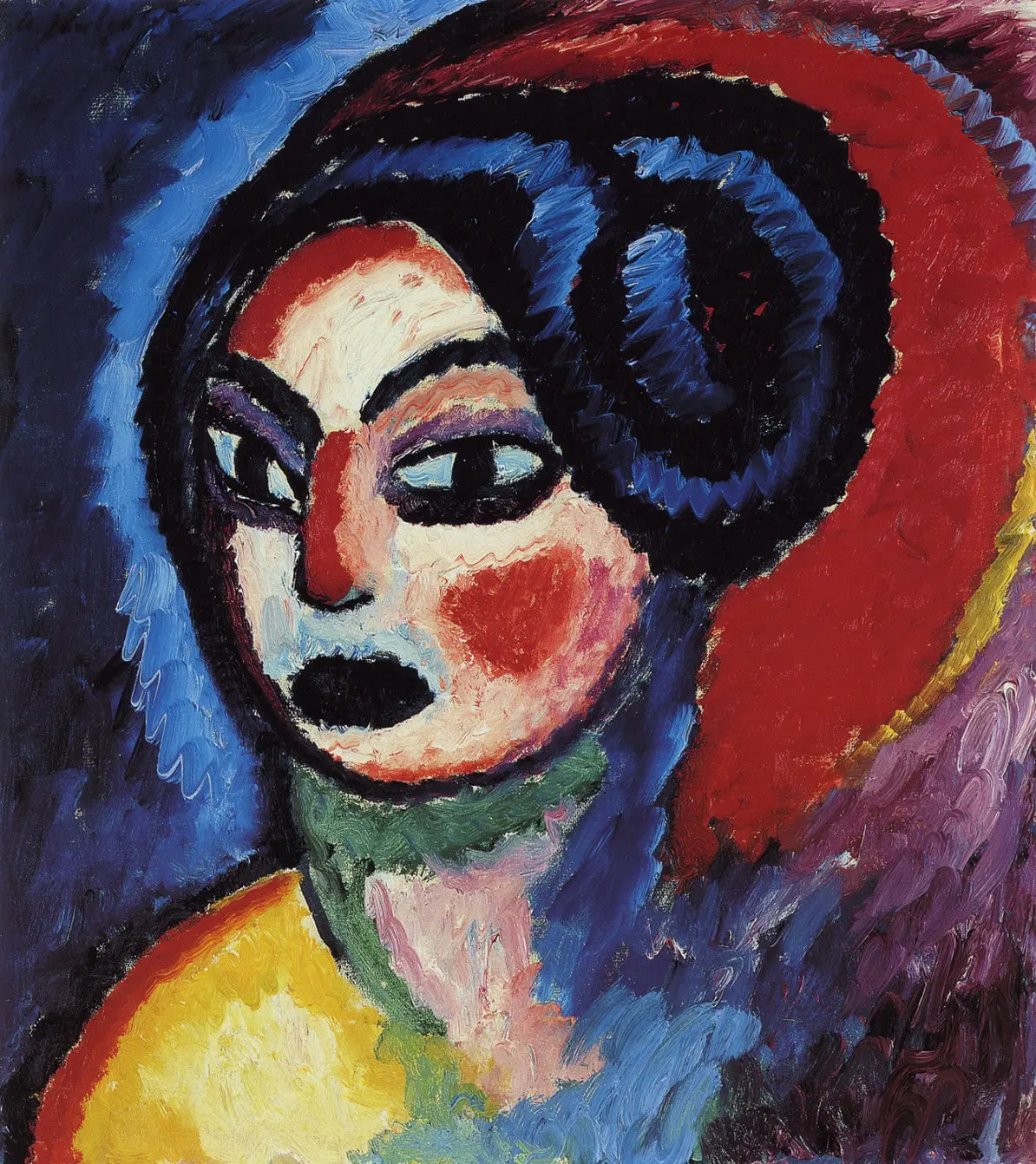 Alexéi von Jawlensky Princesa Turandot, 1912