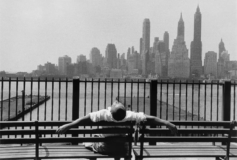 Louis Stettner Brooklyen Promenade, Brooklyn, 1954