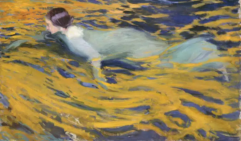 Joaquín Sorolla Nadadora, Jávea, 1905
