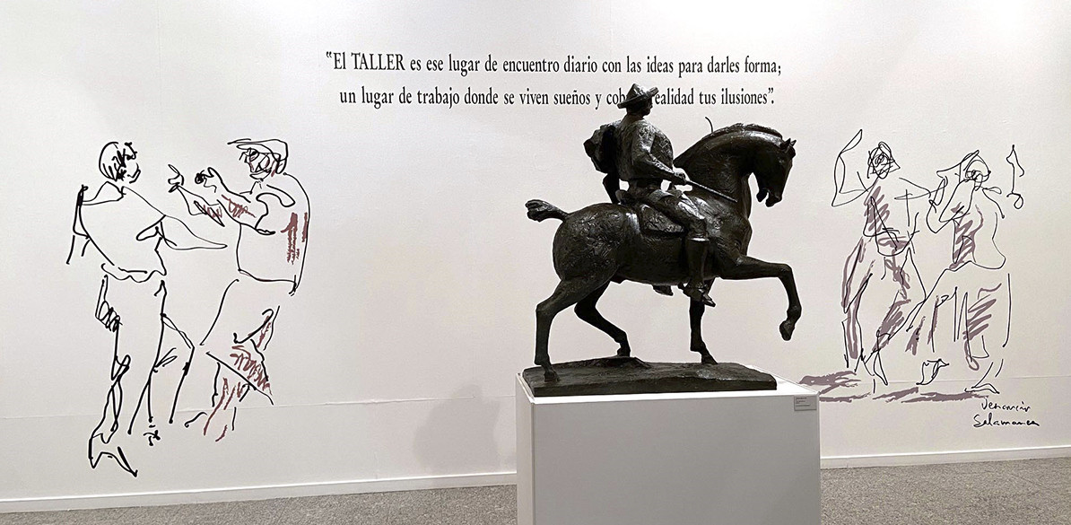 Salamanca acoge un muestra que recorre la vida y el arraigo del escultor