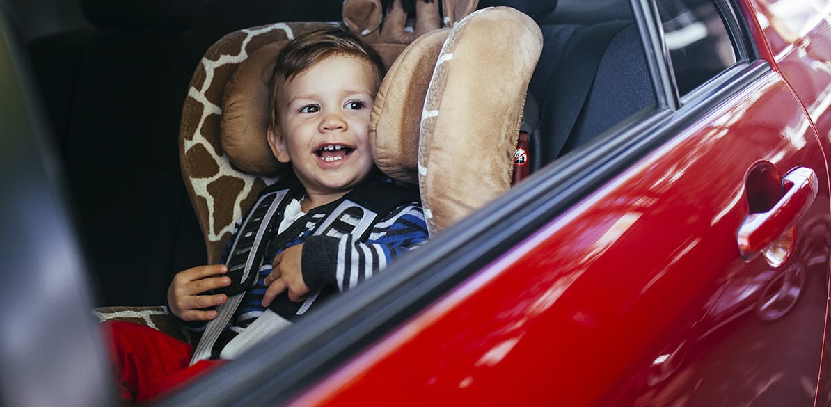 Using the ISOFIX system, the child restraint system fits into place instantly and there is only one possible position in each direction