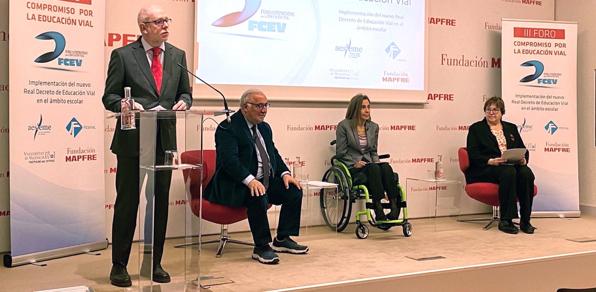 La educación vial entra en las aulas Te presentamos las conclusiones del III Foro Compromiso por la educación vial