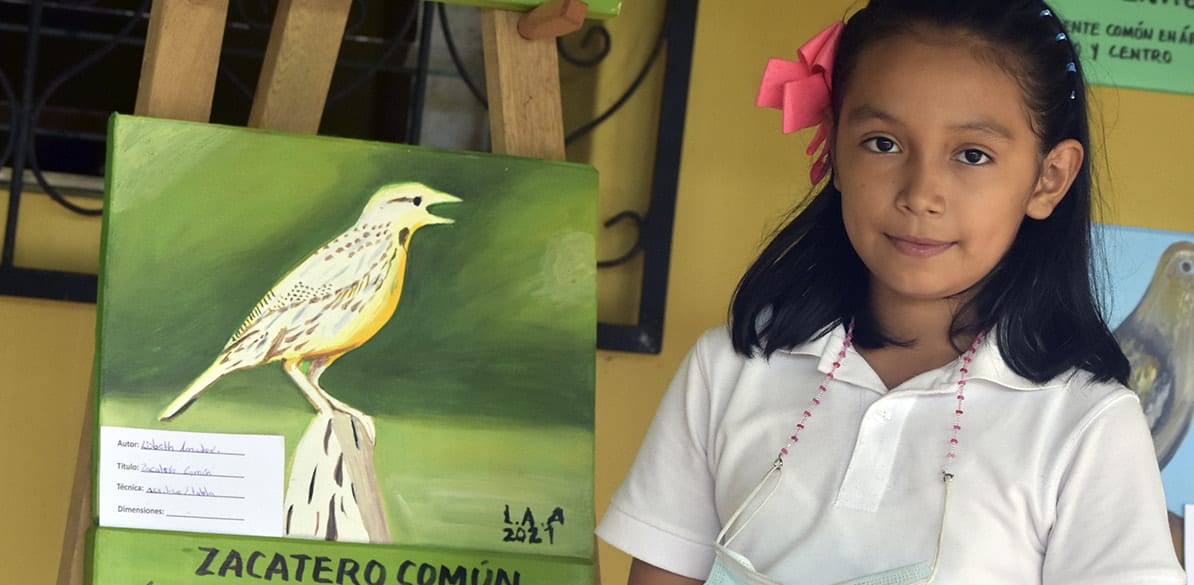Primera exposición de pintura de aves en la Reserva Natural Bosque Verde de Nicaragua