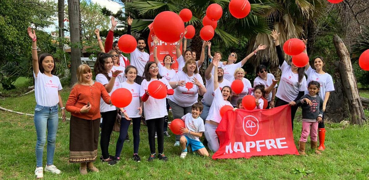 One year growing together Fundación MAPFRE Annual Volunteer Report 2019