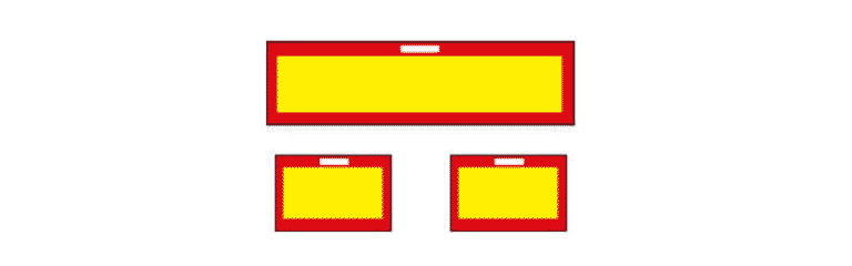 Distintivo V-23 Transporte de mercancías V-23