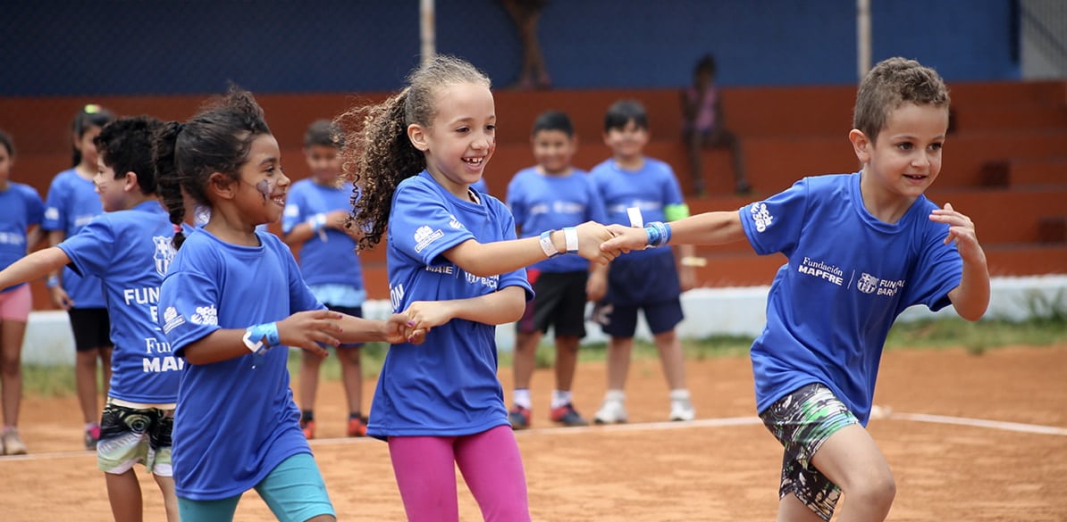 Fundación MAPFRE y Fundación Barça unidos por la prevención de la violencia en Brasil