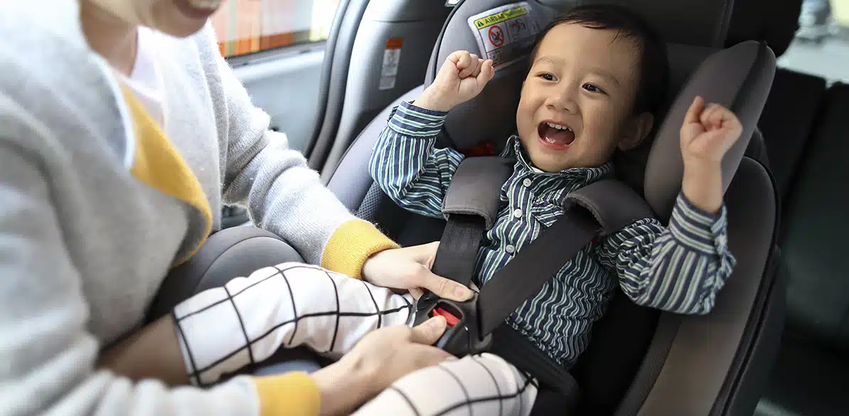 Here's why it's safer for children to travel facing backwards