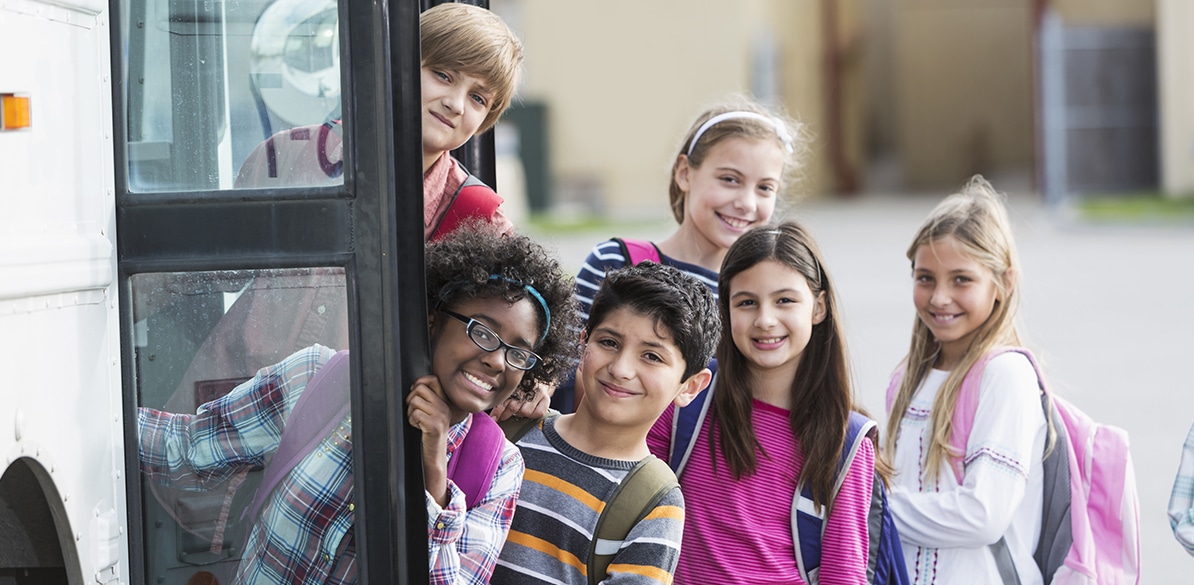 Seguridad de los niños en autobuses y autocares Seguridad infantil en autobuses