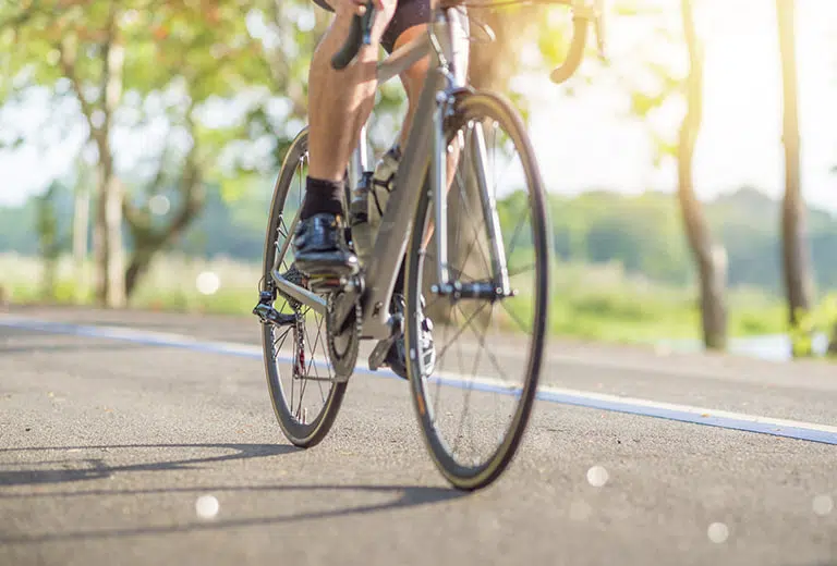 En bici y seguros por la ciudad