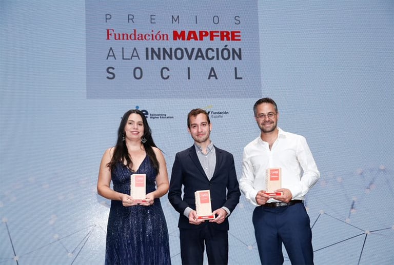 Ganadores de la quinta edición de los Premios Fundación Mapfre a la Innovación Social