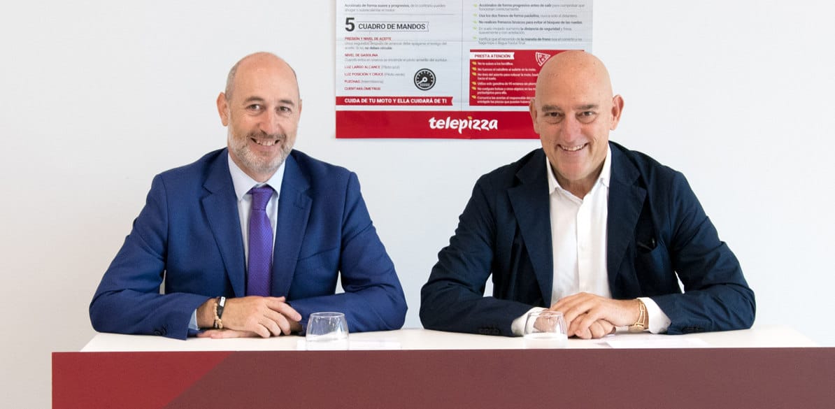 Renovamos el acuerdo con Telepizza para prevenir los riesgos laborales de sus trabajadores
