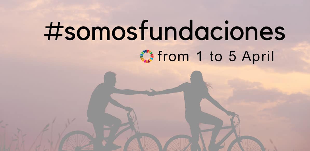 #somosfundaciones Join us and Tweet. You will be helping to make our commitment to society more visible