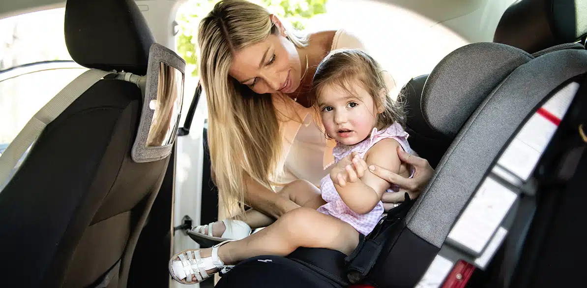 How to put a child in a car seat should be part of our education