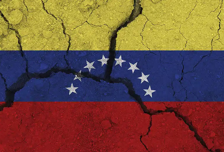 Con los afectados por los terremotos en Venezuela