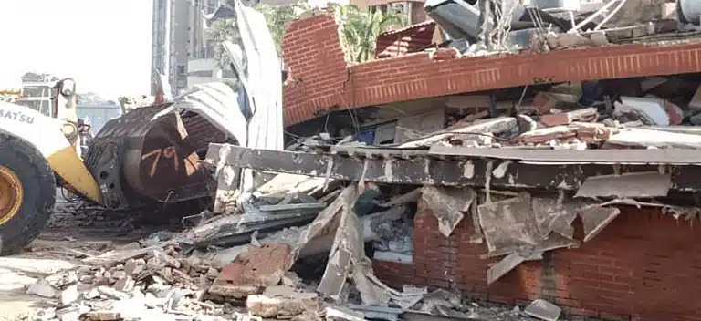 Con los afectados por los terremotos en Venezuela