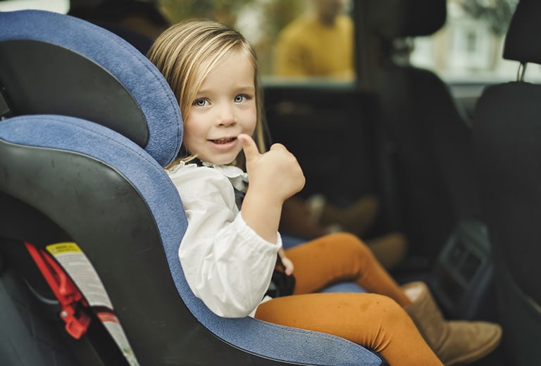 Child safety on short journeys